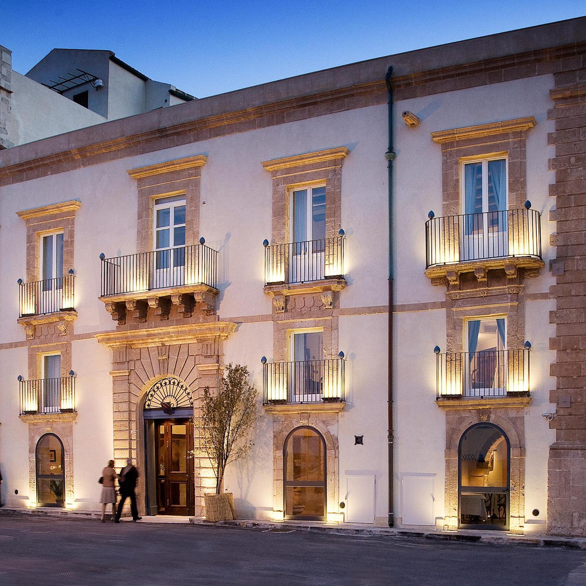 Algila Ortigia Charme Hotel Syrakusa Exteriör bild